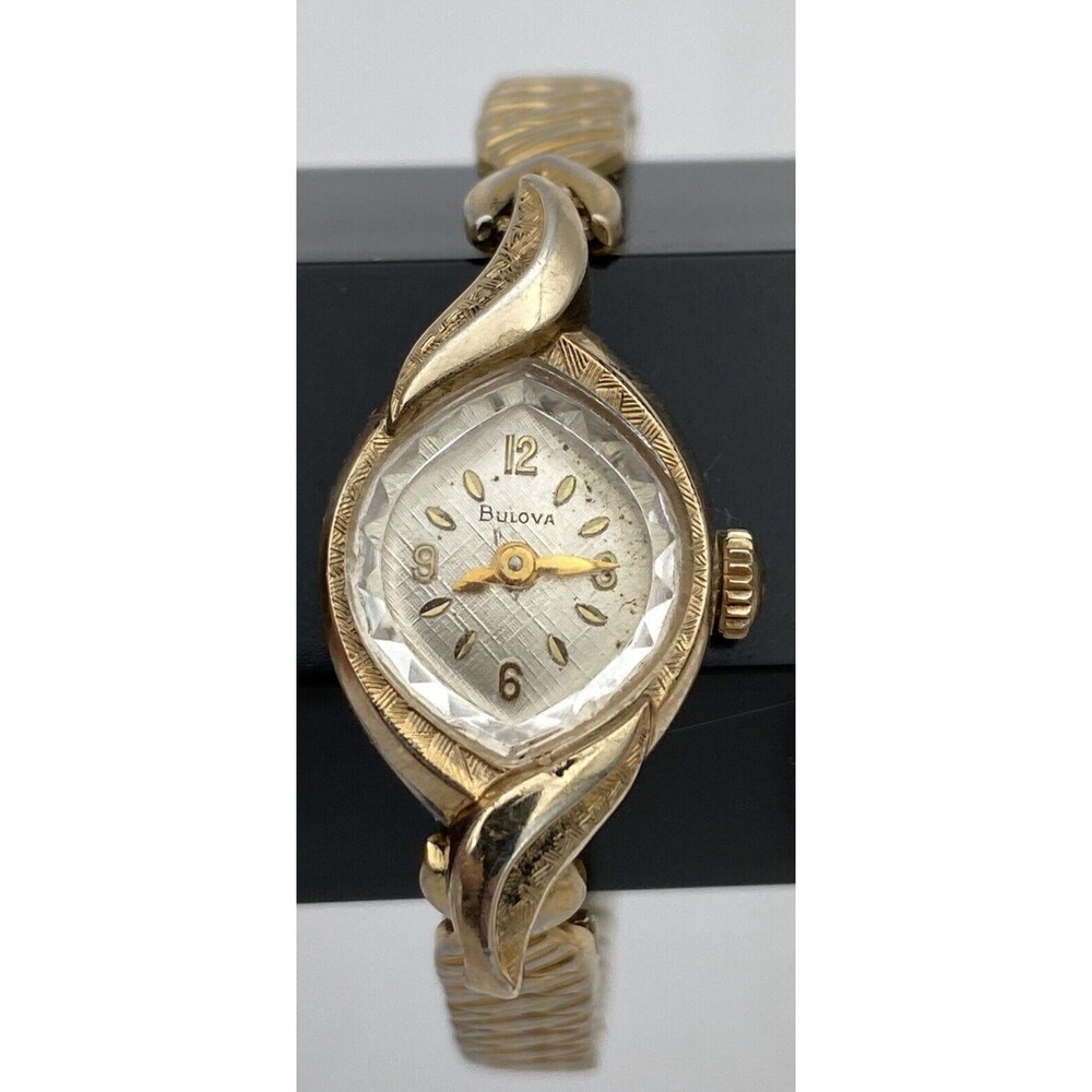 Vintage BULOVA 1968 Mechanical Wind 10K RGP Women's Wristwatch P22014